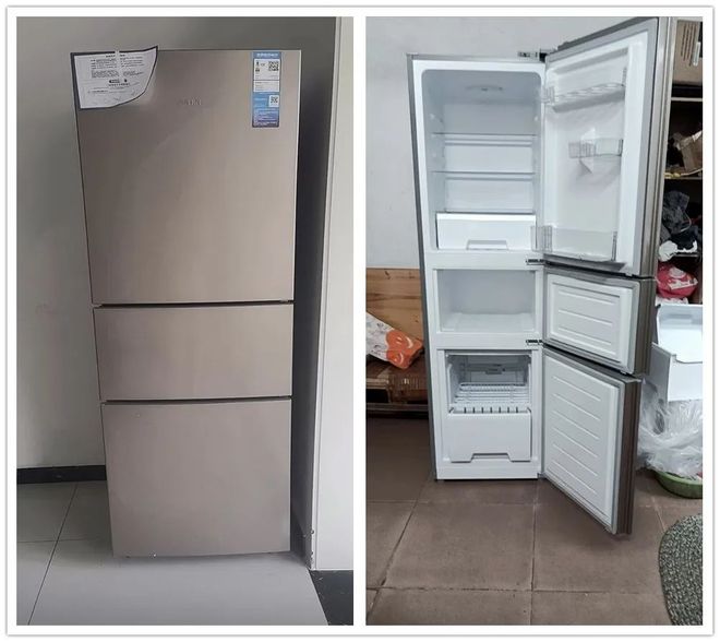 3L大容量才593元刚需闭眼可入！凯时尊龙高性价比的三开门冰箱21(图1)