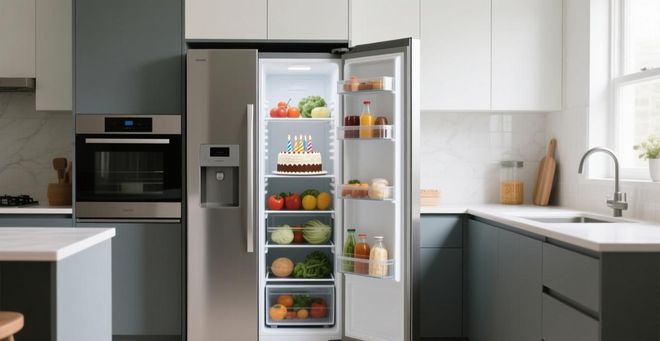 门冰箱的保鲜革新与空间优化凯时尊龙技术盘点：主流十字(图2)